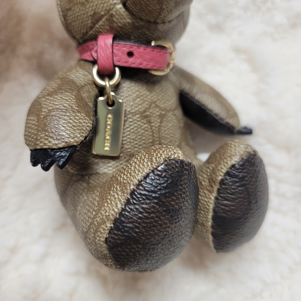 Coach Collectible Bag Charm In Signature Canvas - Picture 4 of 8